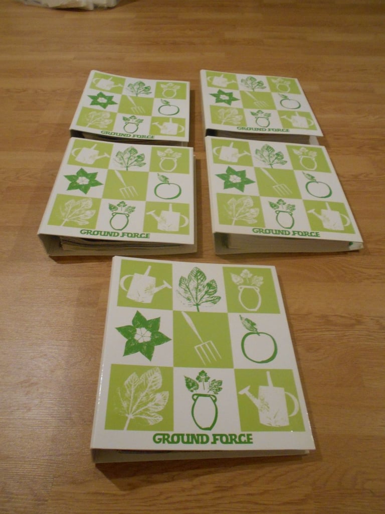 5 Ground Force Gardening Magazine Folders