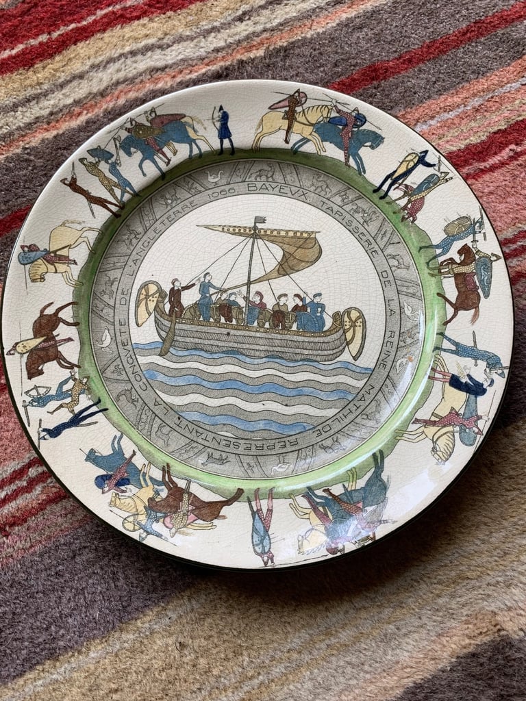 image for Royal doulton bayeux tapestry plate