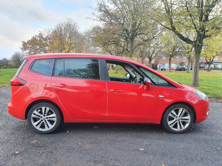Vauxhall zafira tourer 2.0 cdti sri 2015 15 reg 7 seater 6 speed fsh mot 2026 runs great 