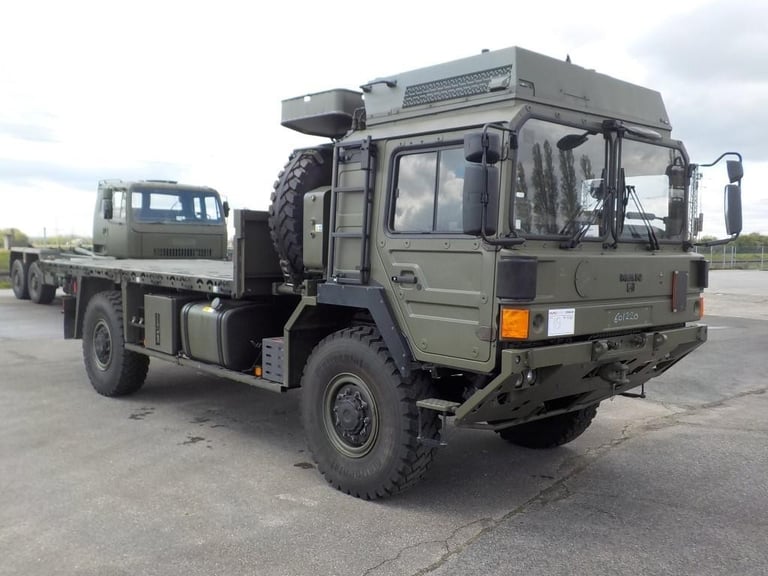 Ex MOD MAN Sv 4×4 Cargo Truck