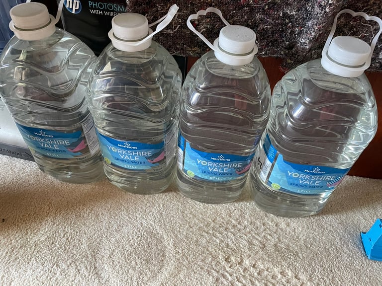 4 x 5ltr Bottles of Water