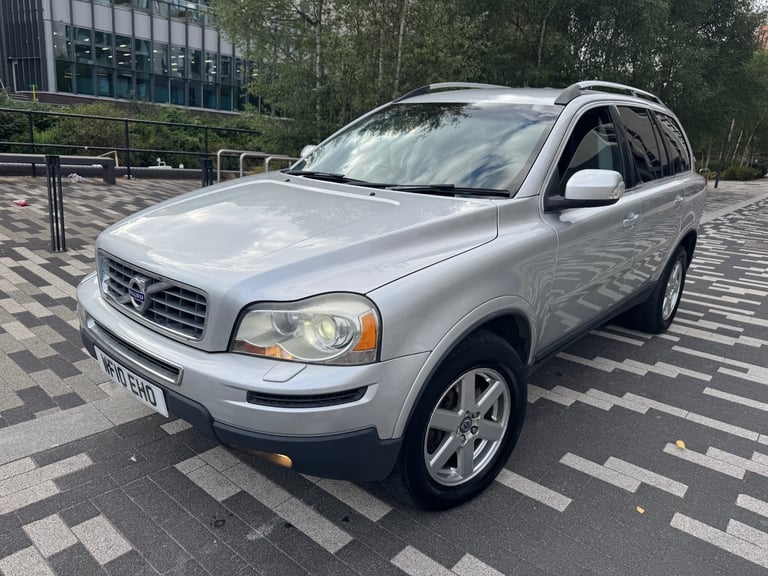 2010 VOLVO XC90 ACTIVE D5  GEARTRONIC AUTO 2.4 DIESEL SILVER 7 SEATER 5DR 