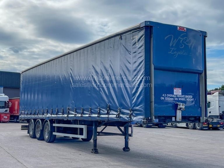 image for SDC 4200MM CURTAIN SIDE TRI AXLE TRAILER