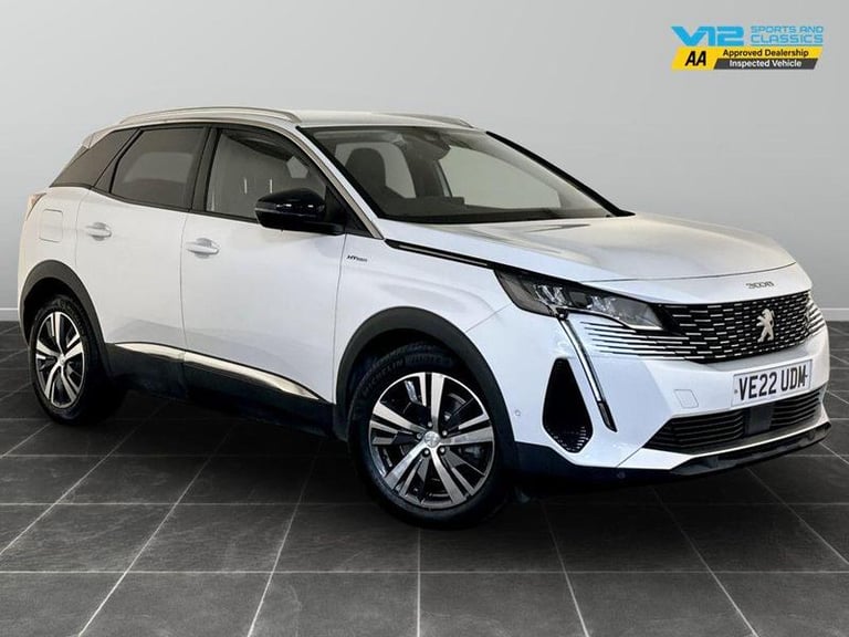 2022 Peugeot 3008 1.6 13.2kWh Allure Premium e-EAT Euro 6 (s/s) 5dr Automatic SUV Hybrid Automatic