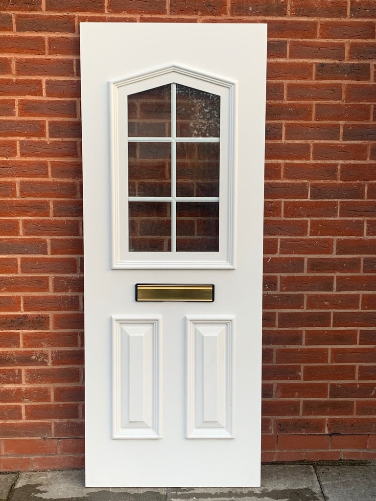 UPVC DOUBLE GLAZED DOOR PANEL IN FILL CARD 682mm WIDE 1762mm HIGH CAN DELIVER