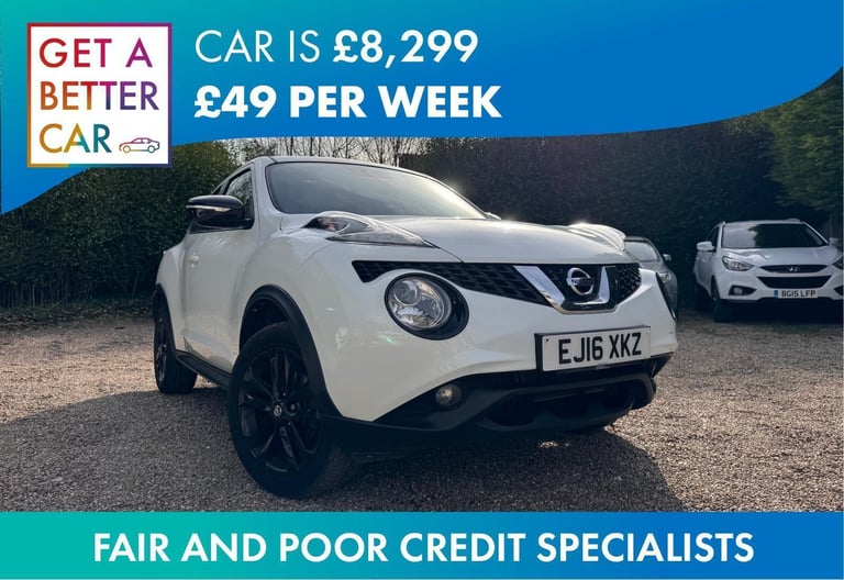 2016 Nissan Juke 1.5 dCi N-Connecta 5dr CAR IS £8299 - £49 PER WEEK HATCHBACK Di