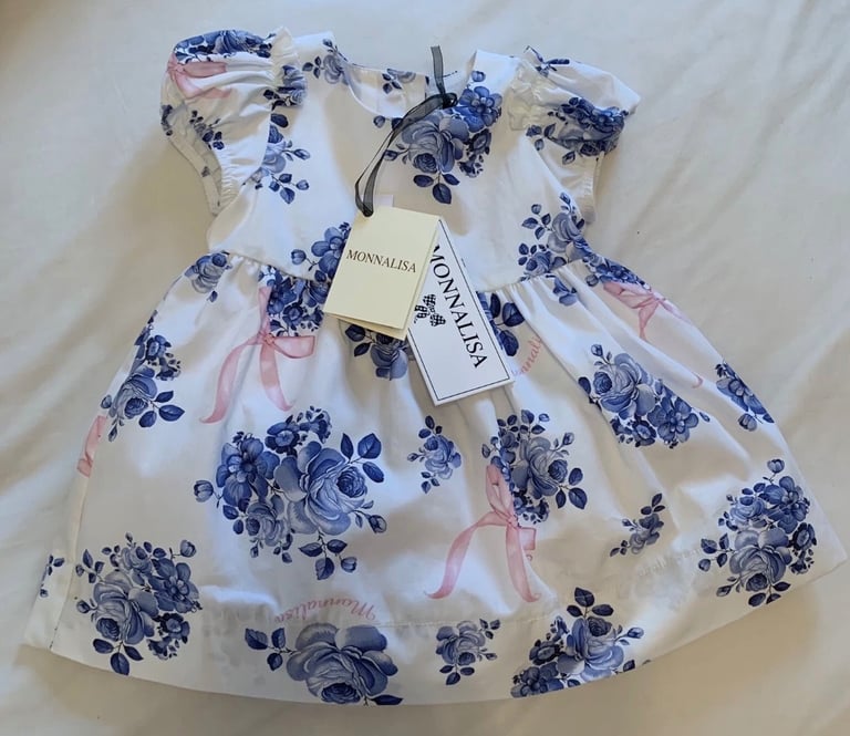 Size 3-6 months - Monnalisa Designer Baby Party Dress