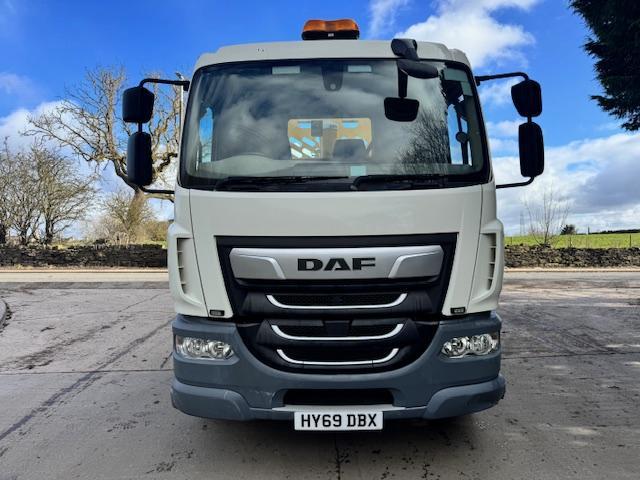 2020 DAF LF 260 Euro 6 15ft6 steel drop side tipper tar chutes auto 67,000kms