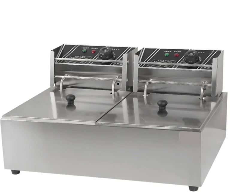 Commercial fryer top quality cafe shop restaurant takeaway 