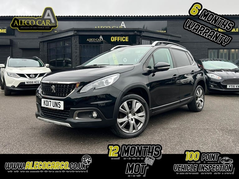 image for PEUGEOT 2008 1.6 BlueHDi Allure Black Manual Diesel 2017