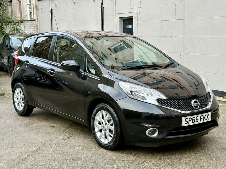 2017 NISSAN NOTE 1.2 Acenta Premium Black Manual Petrol