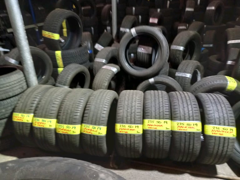 235 50 19 pirelli pzeros 8mm tread only £45 Free fitting and balance