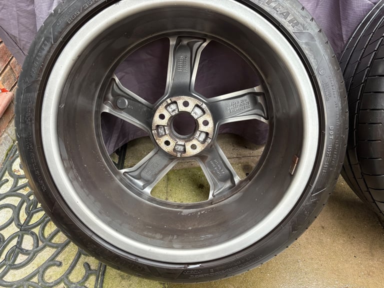 GENUINE AUDI QUATTRO ROTOR 19” ALLOYS WITH GOODYEAR EAGLE F1 TYRES
