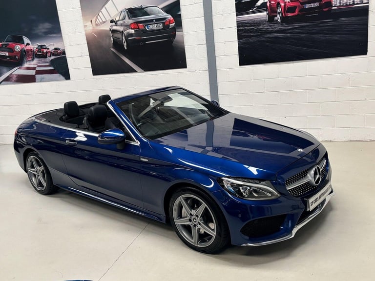 2017 Mercedes-Benz C Class 2.1 C250d AMG Line (Premium Plus) Cabriolet G-Tronic+ Euro 6 (s/s) 2dr...