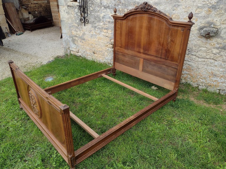 French double bed frame ~ Antique, Vintage