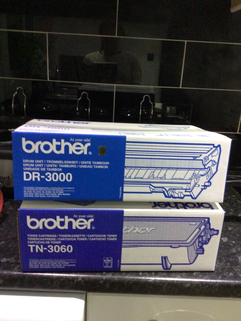 image for Genuine Brother DR-3000 drum unit and Brother TN-3060 toner cartridge