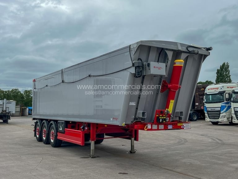 image for STAS 71 CUYD ALLOY PANELSIDE TIPPING TRAILER