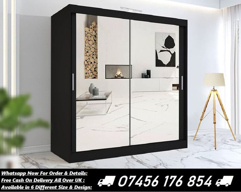 New Chicago /100,120,150,180,203,250cm Wardrobe!✓✓