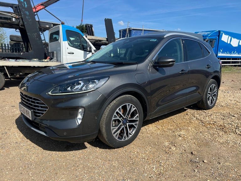 2020 FORD KUGA TITANIUM PHEV AUTOMATIC EURO 6 SALVAGE DAMAGED REPAIR HYBRID SUV