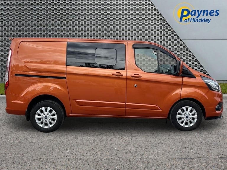 2019 Ford Transit Custom 300 L1 Double Cab in Van 2.0L 130PS Auto in Orange Glow