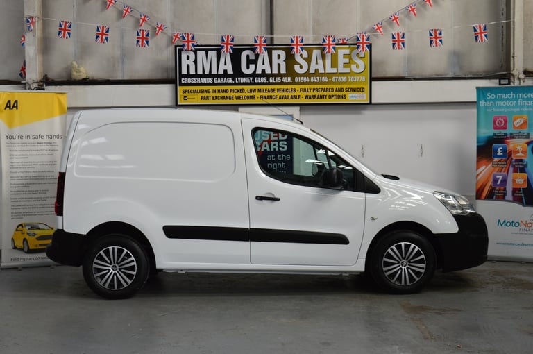 2016 Peugeot Partner 850 1.6 HDi 92 Professional ONLY 5000 MILES Van  Diesel Manual