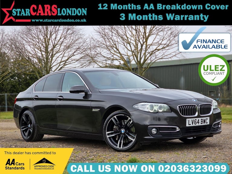 2014 BMW 5 Series 2.0 528i Luxury Auto Euro 6 (s/s) 4dr SALOON Petrol Automatic