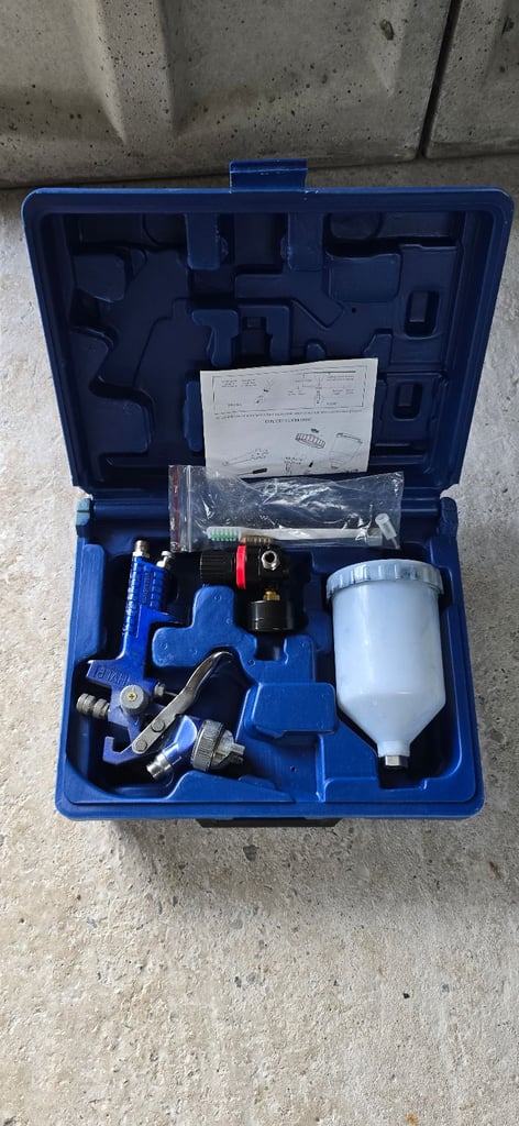 HVLP Air Gravity Spray Gun Set