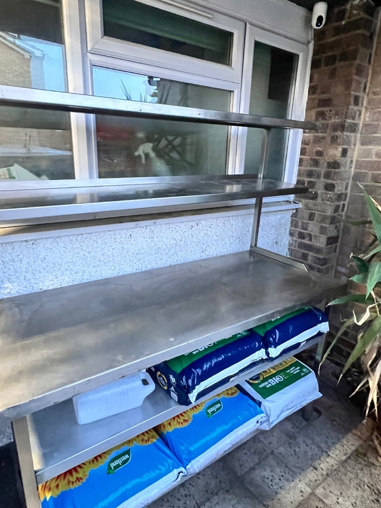 Restaurant Stainless steel catering prep table 3 tier workbench commercial