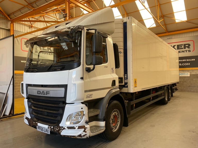 DAF CF290 *EURO 6*, 6X2 26 TONNE INSULATED FRIDGE/FREEZER - 2016 - PF65 LKX
