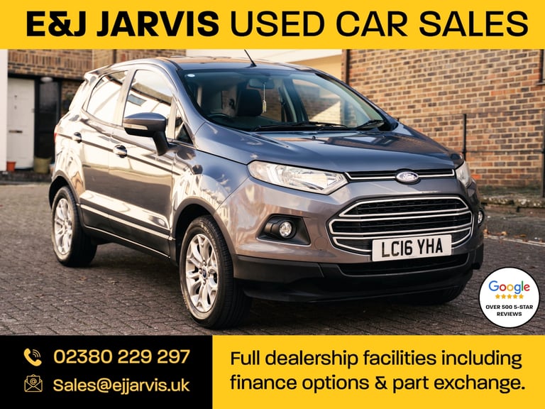 2016 Ford Ecosport 1.0T EcoBoost Zetec SUV 5dr Petrol Manual 2WD Euro 6 (s/s)