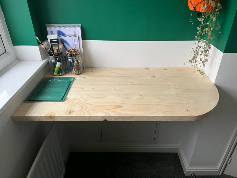 Curved Corner Desktop/ Tabletop (Made to Order)