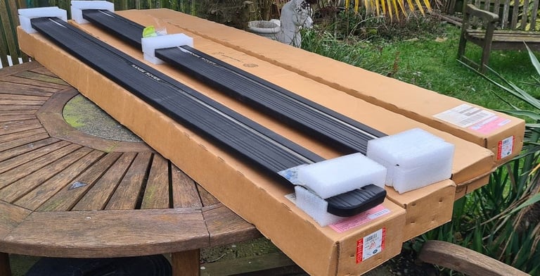 image for EVOQUE Jaguar Range Rover Door Sill Tread Plates - New & Boxed.