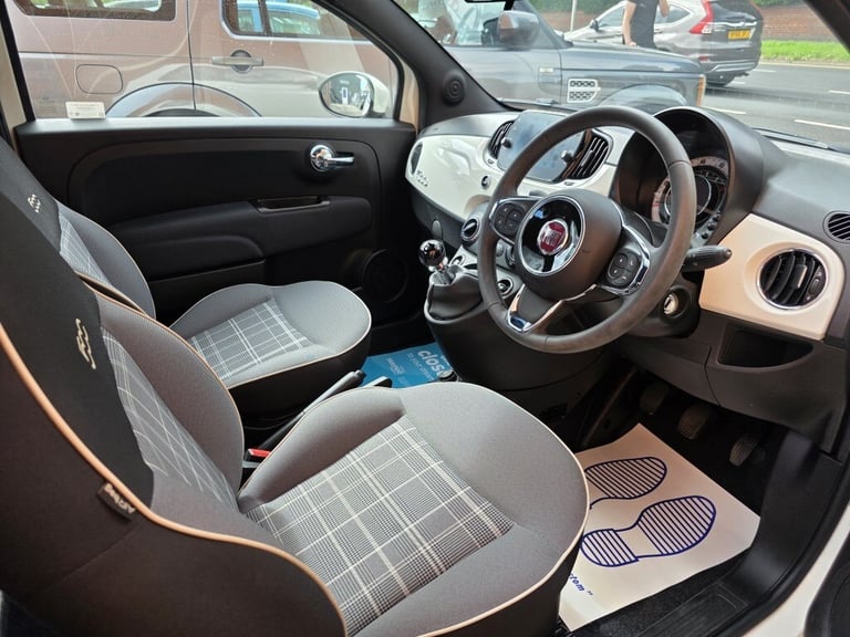 2020 Fiat 500 1.0 LOUNGE MHEV 3DR Manual WHITE Hatchback Petrol Manual