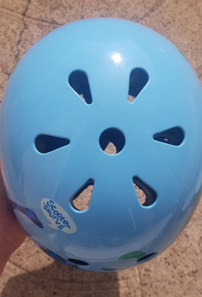 Micro Dinosaur Childrens Helmet Excellent Condition