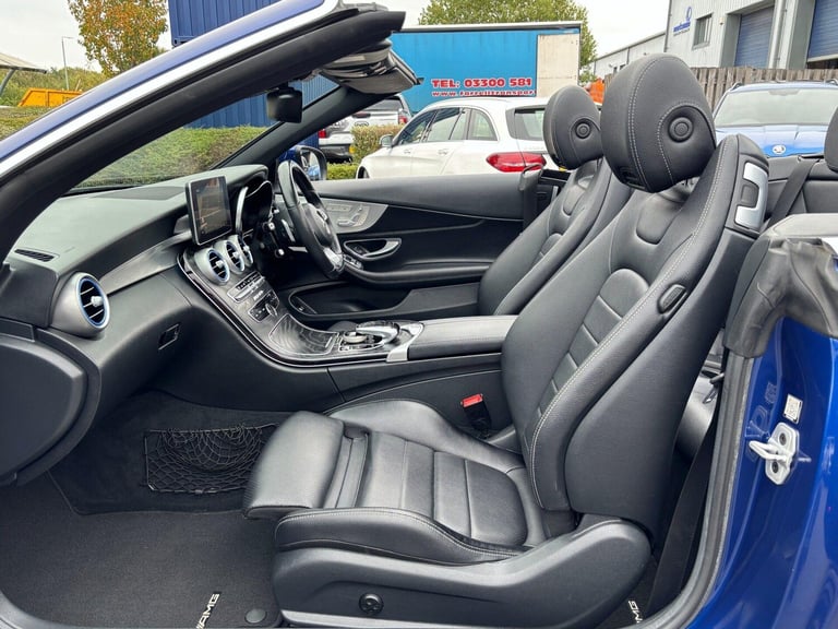 2017 Mercedes-Benz C Class 2.1 C250d AMG Line (Premium Plus) Cabriolet G-Tronic+ Euro 6 (s/s) 2dr...