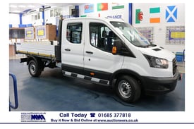 image for 2018 - 18 - FORD TRANSIT T350 2.0TDCI 130PS 7 SEAT DOUBLE CAB TIPPER (EURO 6)