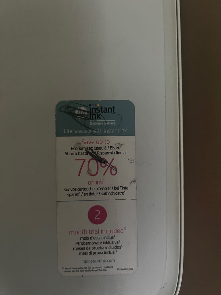 image for HP deskjet 2710 Printer for Sale