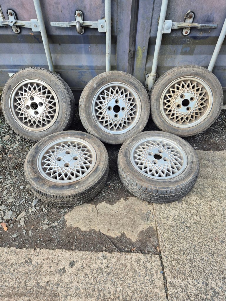 MG metro, rover 13” Lattice GTi Alloy Wheels 13 inch x5 mini