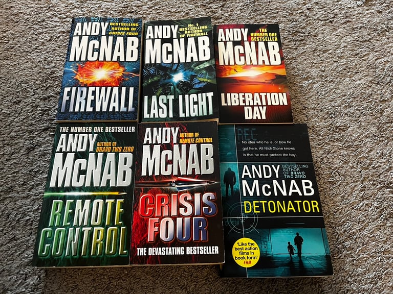 image for  £1.00 📚EACH Andy McNab books or £5 for the 6 books