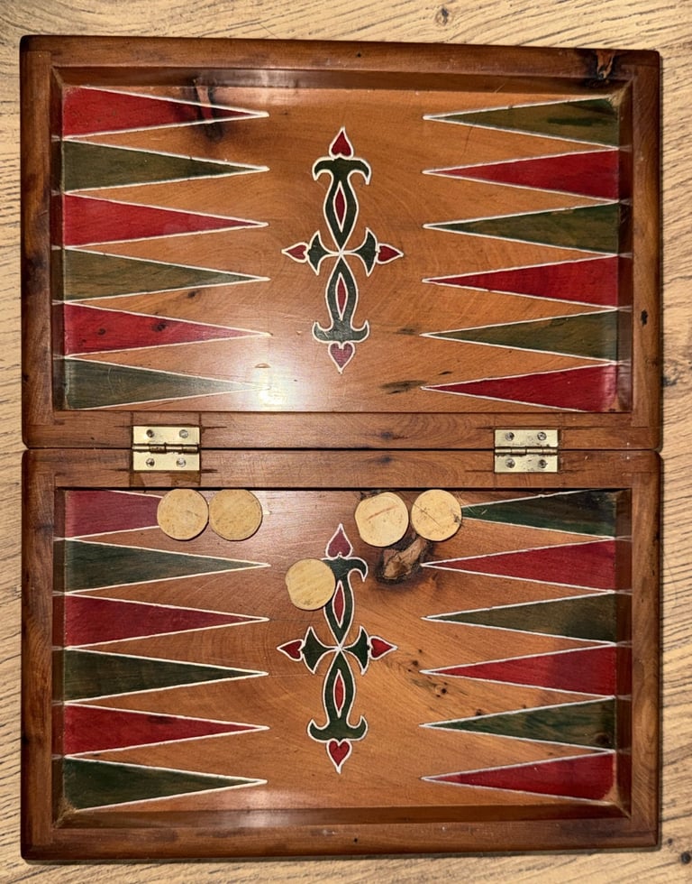 image for Chess board domino set 