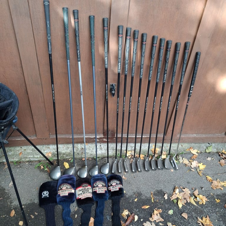 Full Set of Mens Golf Clubs - Callaway Big Bertha 