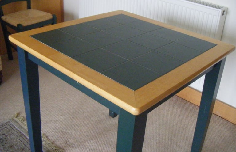 Small Dining Table and Two Chairs 29" (74cm) Square