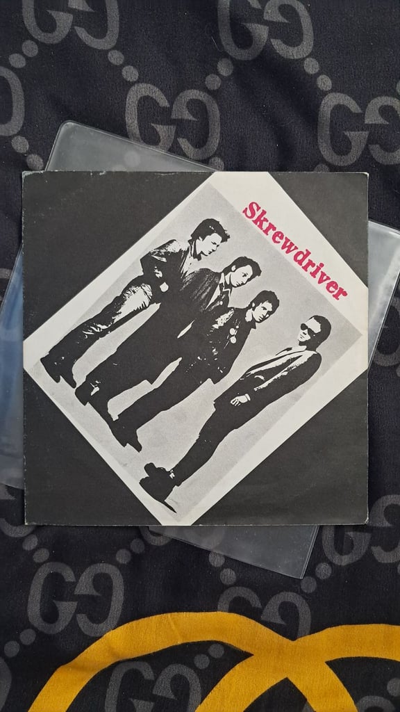 Skrewdriver antisocial punk vinyl single 