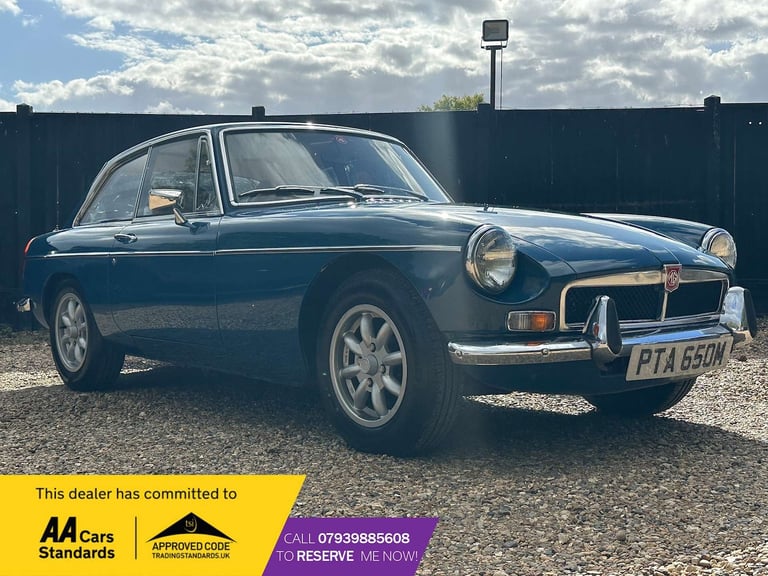 1974 MG MGB 1.8 Coupe 2dr Petrol Manual (97 bhp) Unlisted Petrol Manual