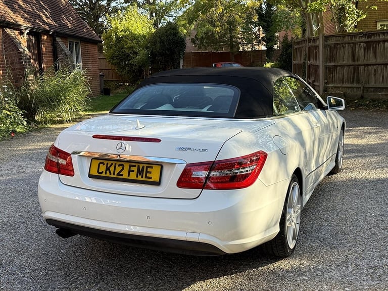 2012 Mercedes-Benz E Class 2.1 E220 CDI BlueEfficiency Sport Cabriolet 2dr Diesel G-Tronic+ Euro ...