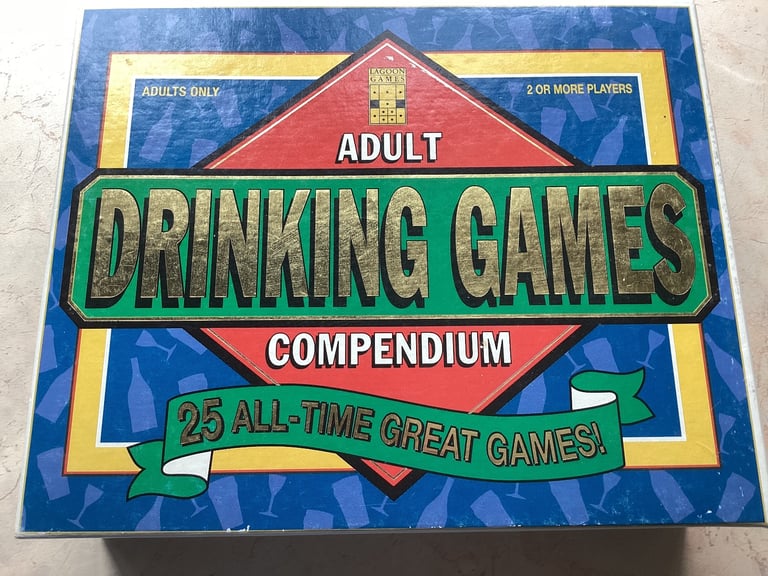 Adult Drinking Game Compendium of 25 Drinking Games