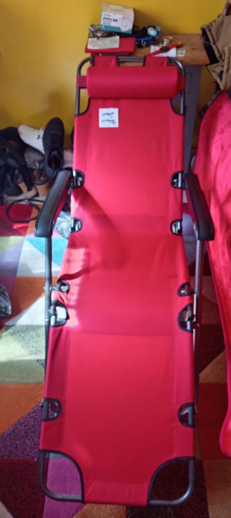 sun lounger and chair