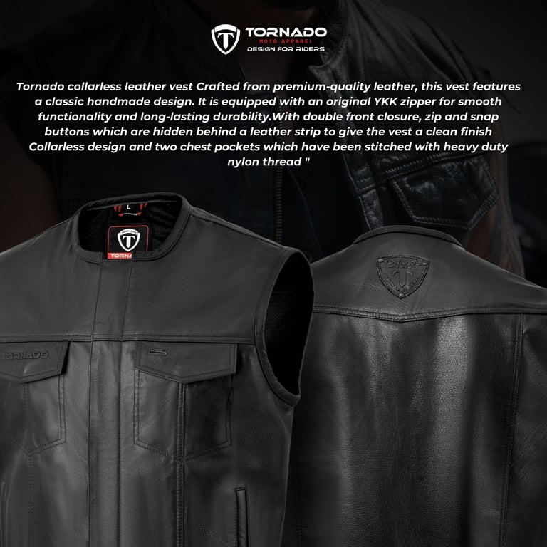 leather waistcoat 