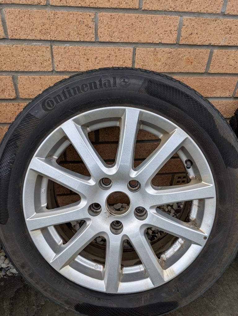 Autec skandic 16 inch alloys continental winter tyres TS850 