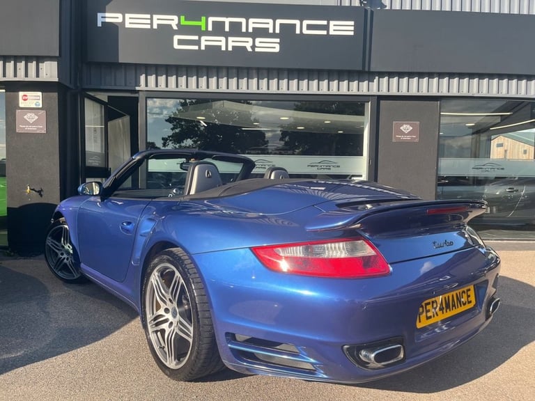 2007 57 PORSCHE 911 3.6 997 TURBO CABRIOLET 2DR PETROL TIPTRONIC S AWD (328 G/KM